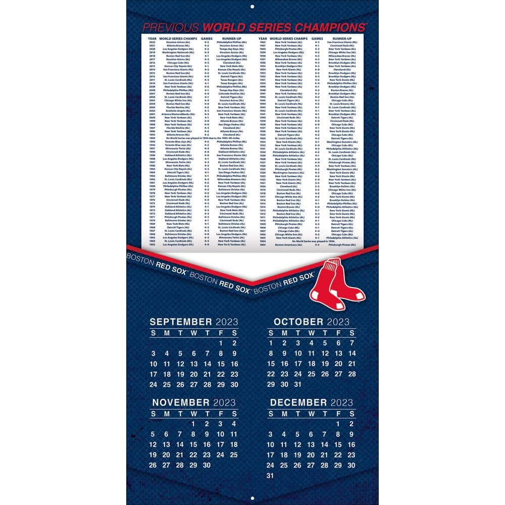 Boston Red Sox 2024 Wall Calendar Third Alternate Image width=&quot;1000&quot; height=&quot;1000&quot;