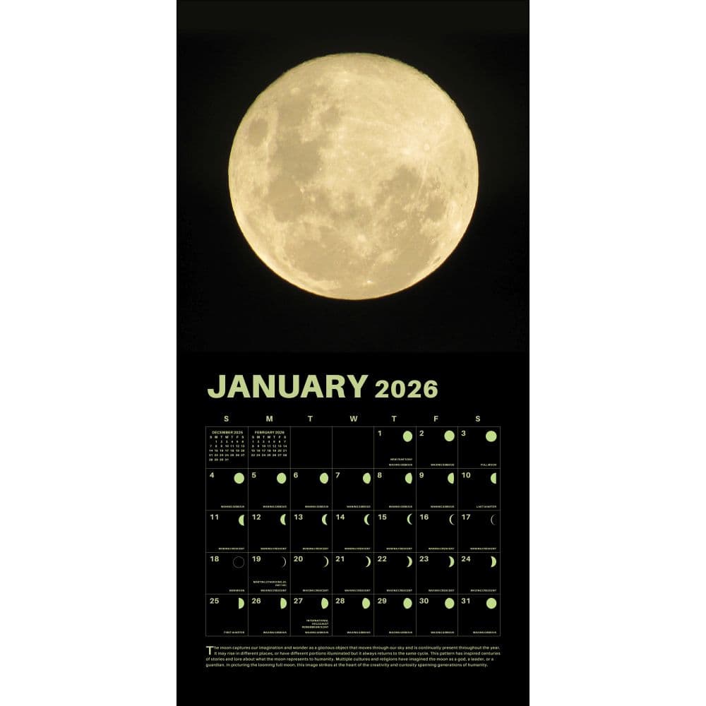 Lunar Year 2026 Wall Calendar Second Alternate Image