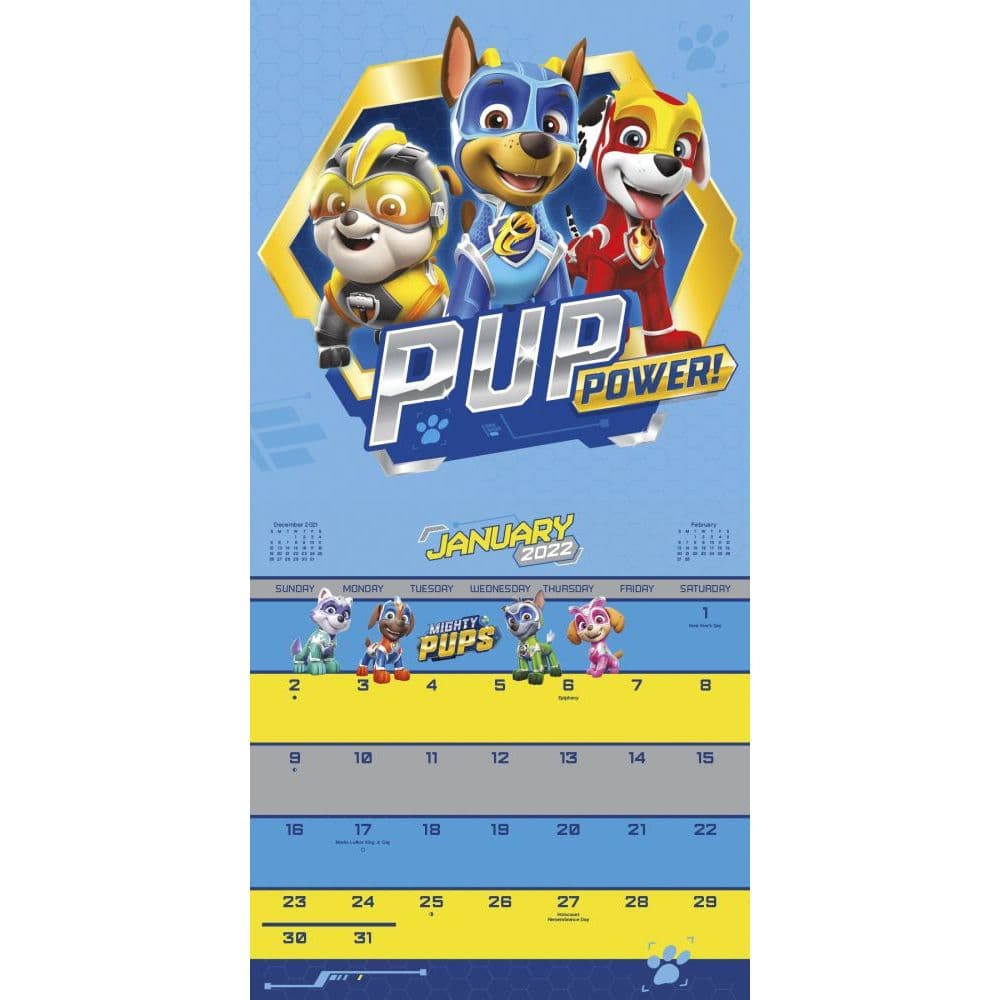 Paw Patrol 2022 Wall Calendar - Calendars.com