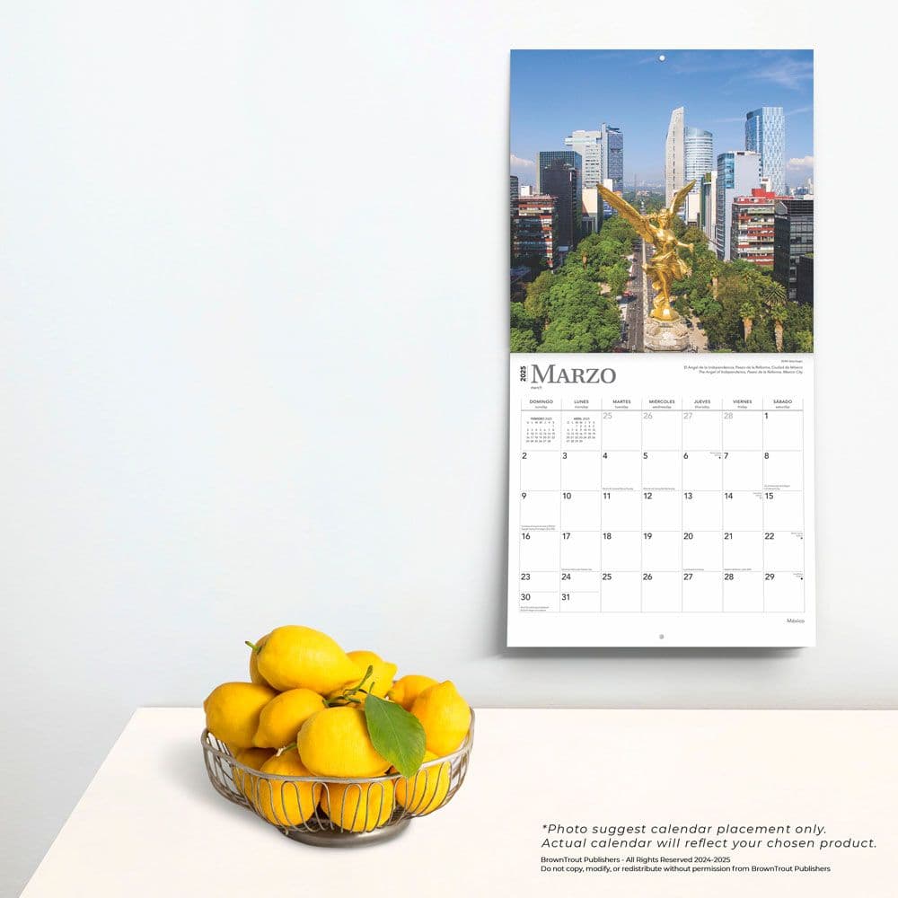 Mexico 2025 Wall Calendar Fourth Alternate Image width=&quot;1000&quot; height=&quot;1000&quot;