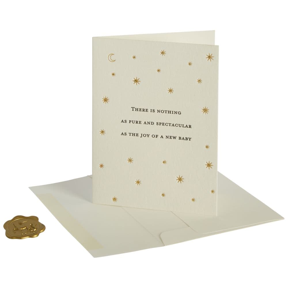 Copy Driven Letterpress New Baby Card Seventh Alternate Image width="1000" height="1000"