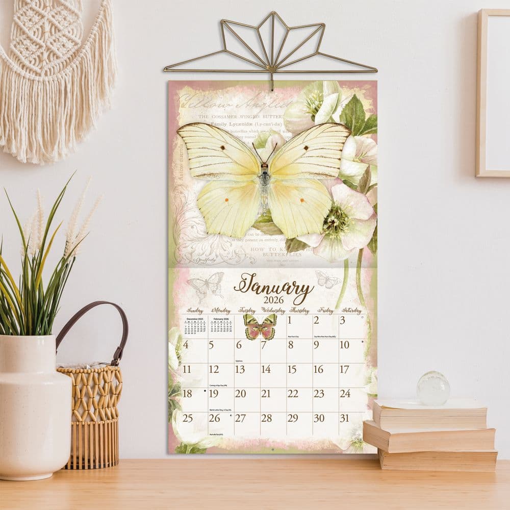 Butterflies 2026 Wall Calendar by Jane Shasky_ALT5