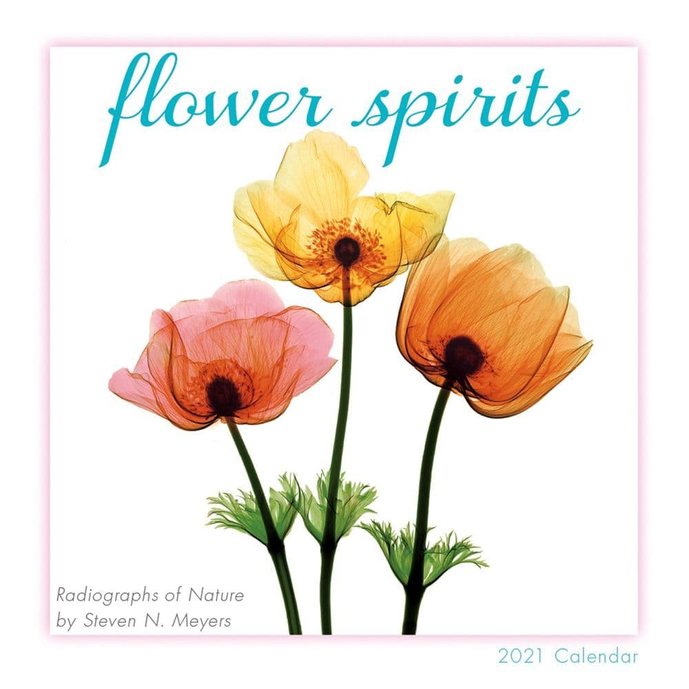 Flower Spirits Mini Wall Calendar