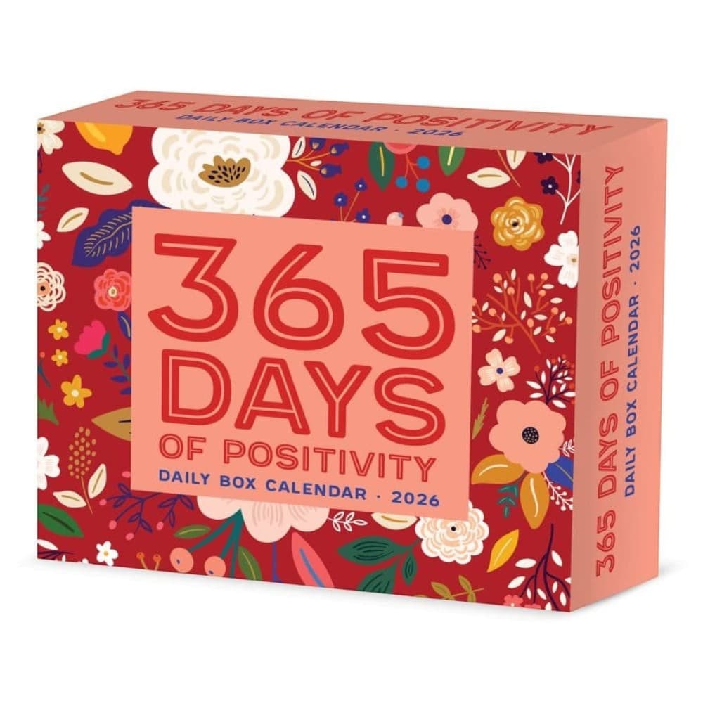image 365 Days of Positivity 2026 Desk Calendar Main Product Image