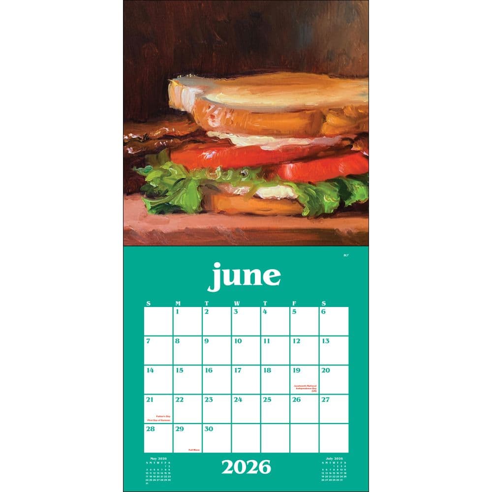 Good Enough to Eat 2026 Wall Calendar Third Alternate Image