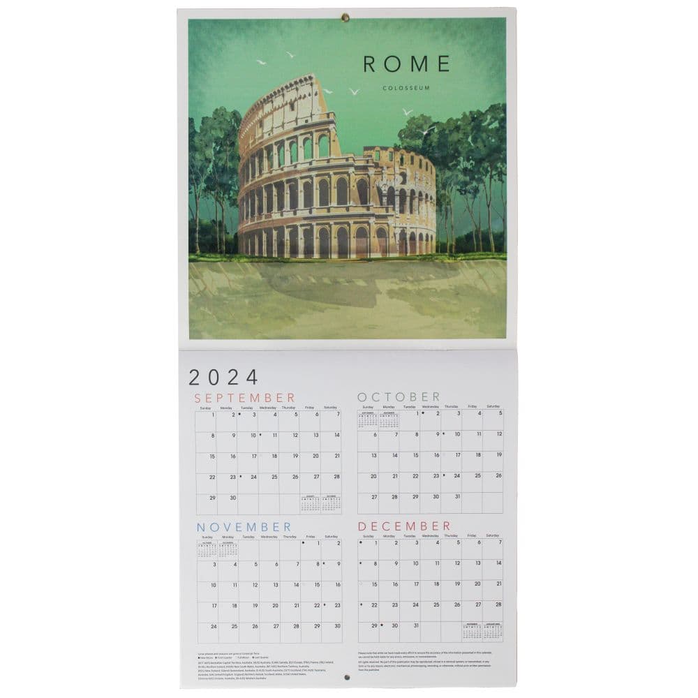 City Chic 2025 Wall Calendar Second Alternate Image