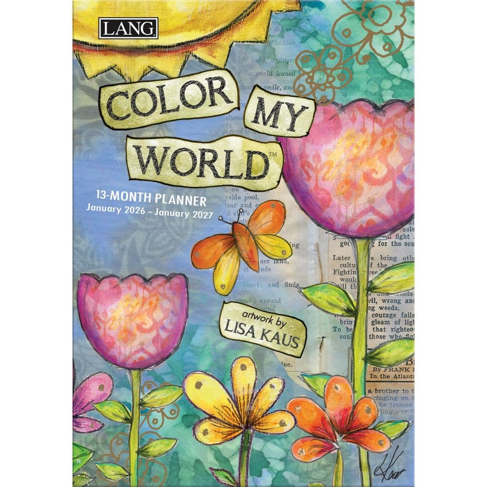 Color My World 2026 Planner Main Image