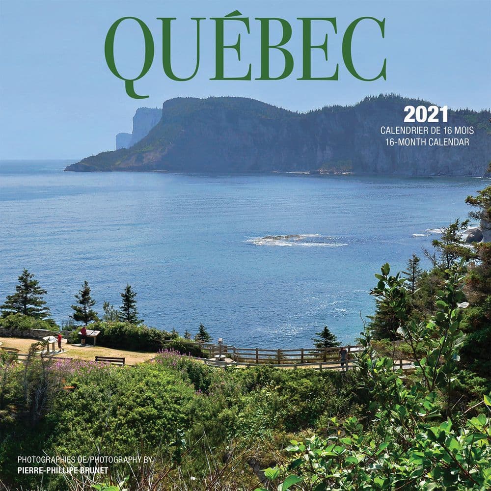 Quebec Mini Wall Calendar