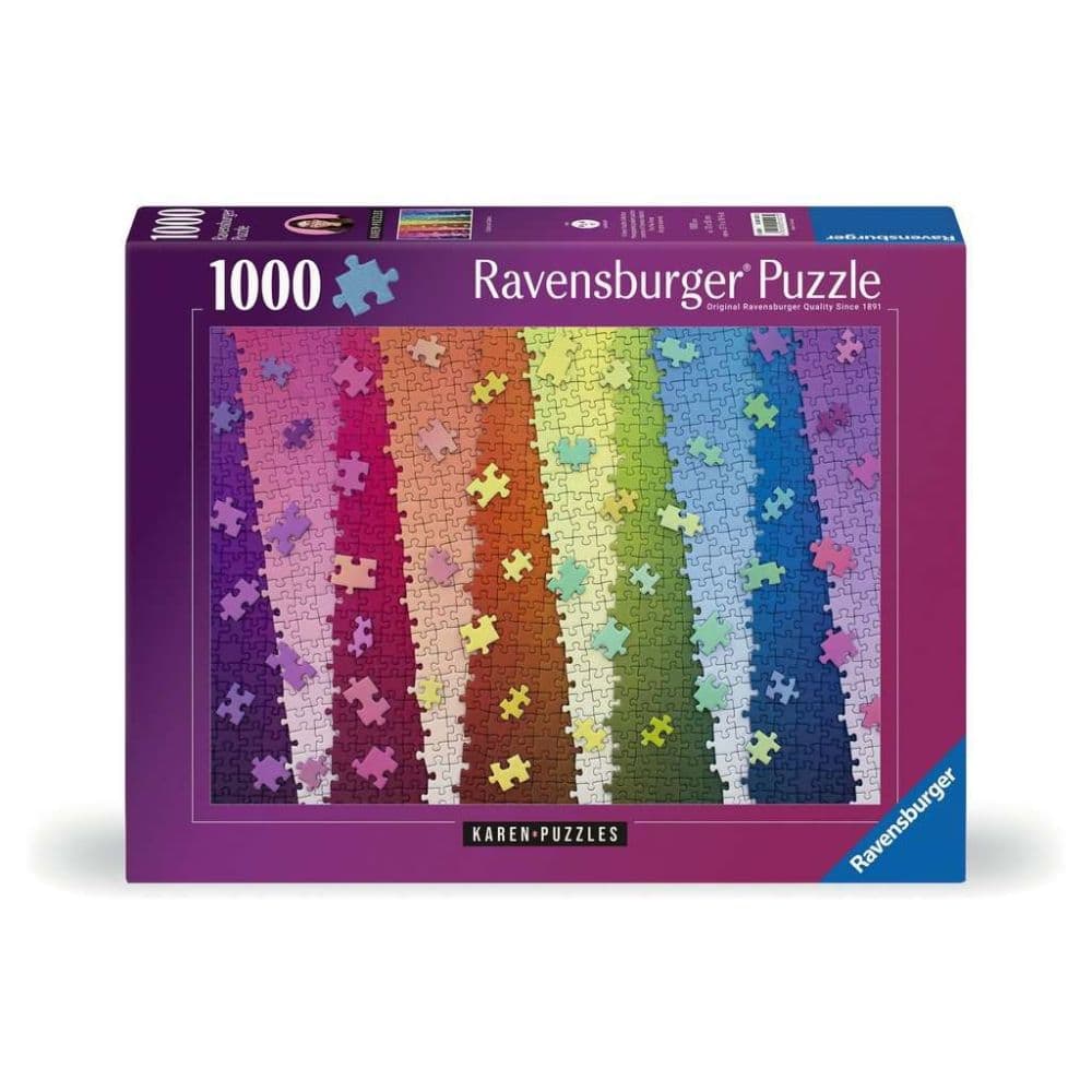 Karen Colors on Colors 1000 Piece Puzzle Main Product Image width=&quot;1000&quot; height=&quot;1000&quot;