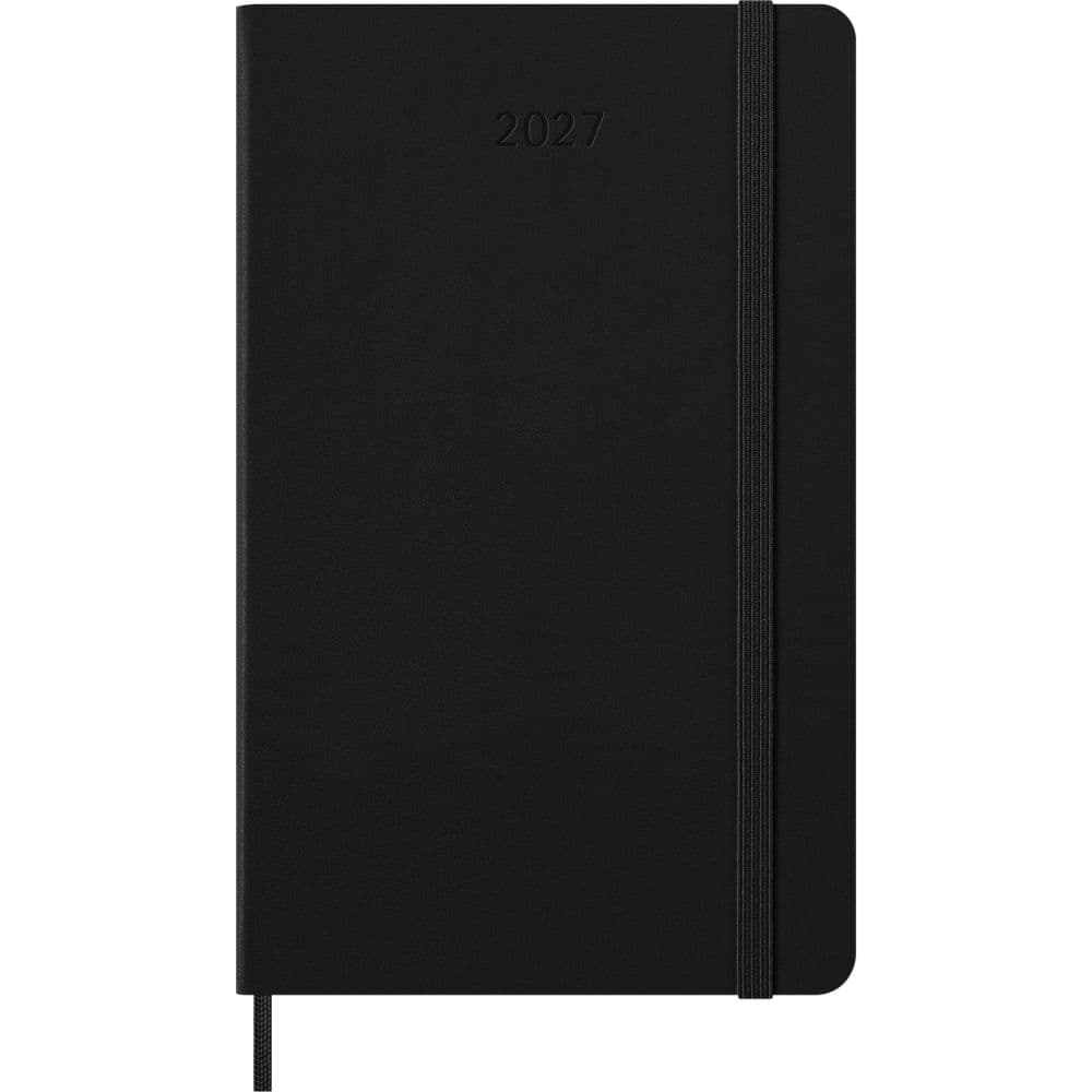 Moleskine Black Large Hard Cover 2027 Weekly Planner Fifth Alternate Image
