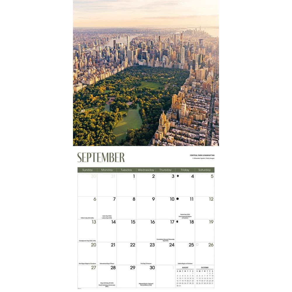 New York 2026 Wall Calendar Fourth Alternate Image