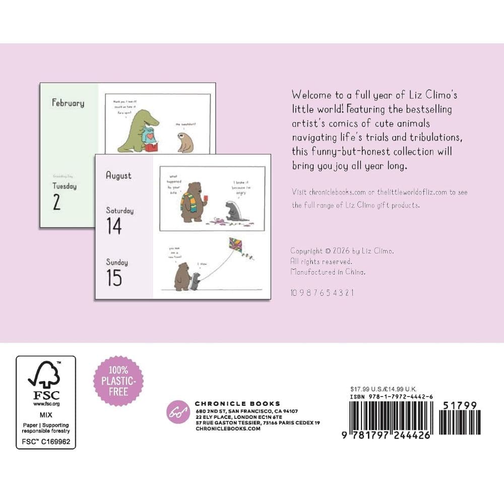 Liz Climo 2027 Desk Calendar First Alternate Image