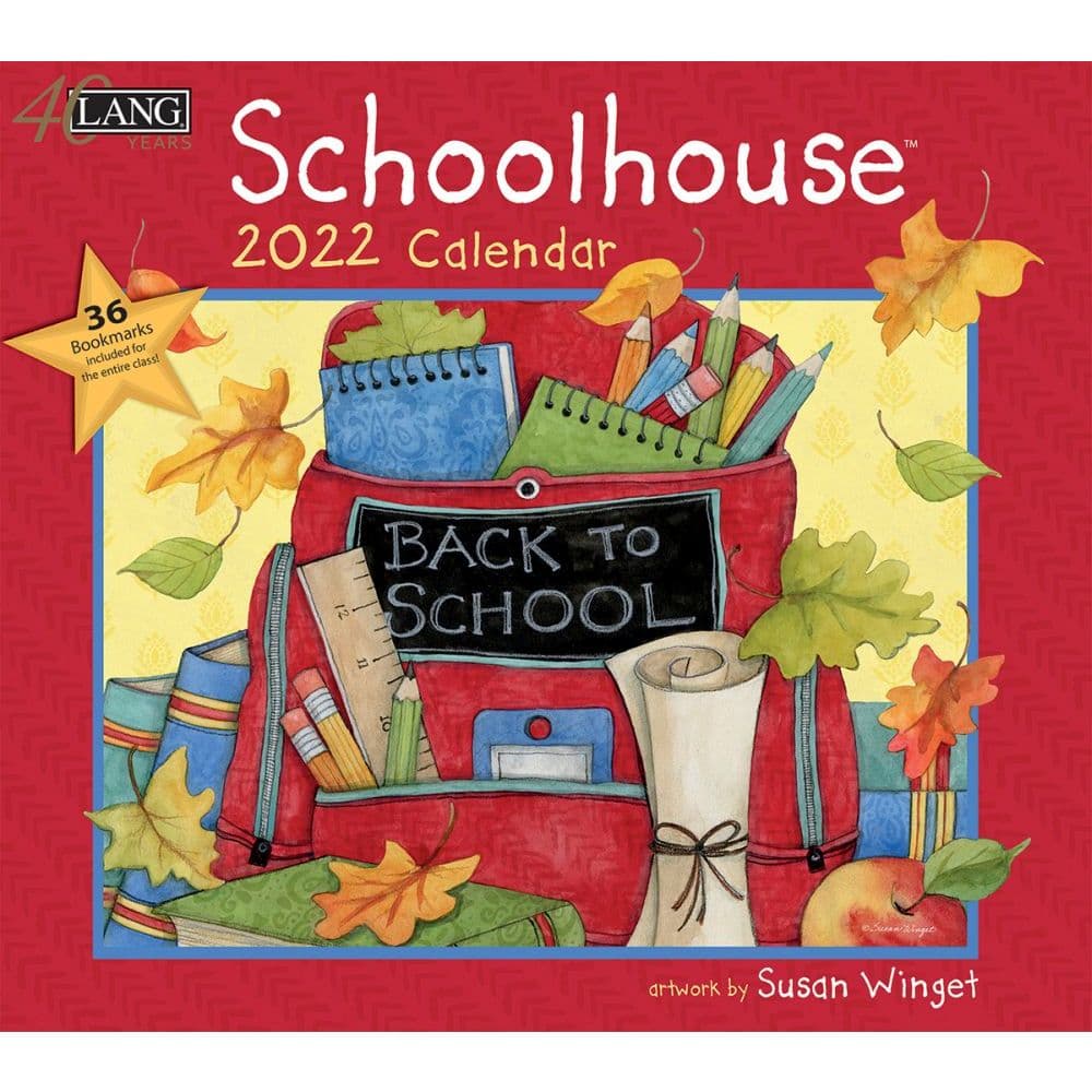 Schoolhouse 2022 Wall Calendar