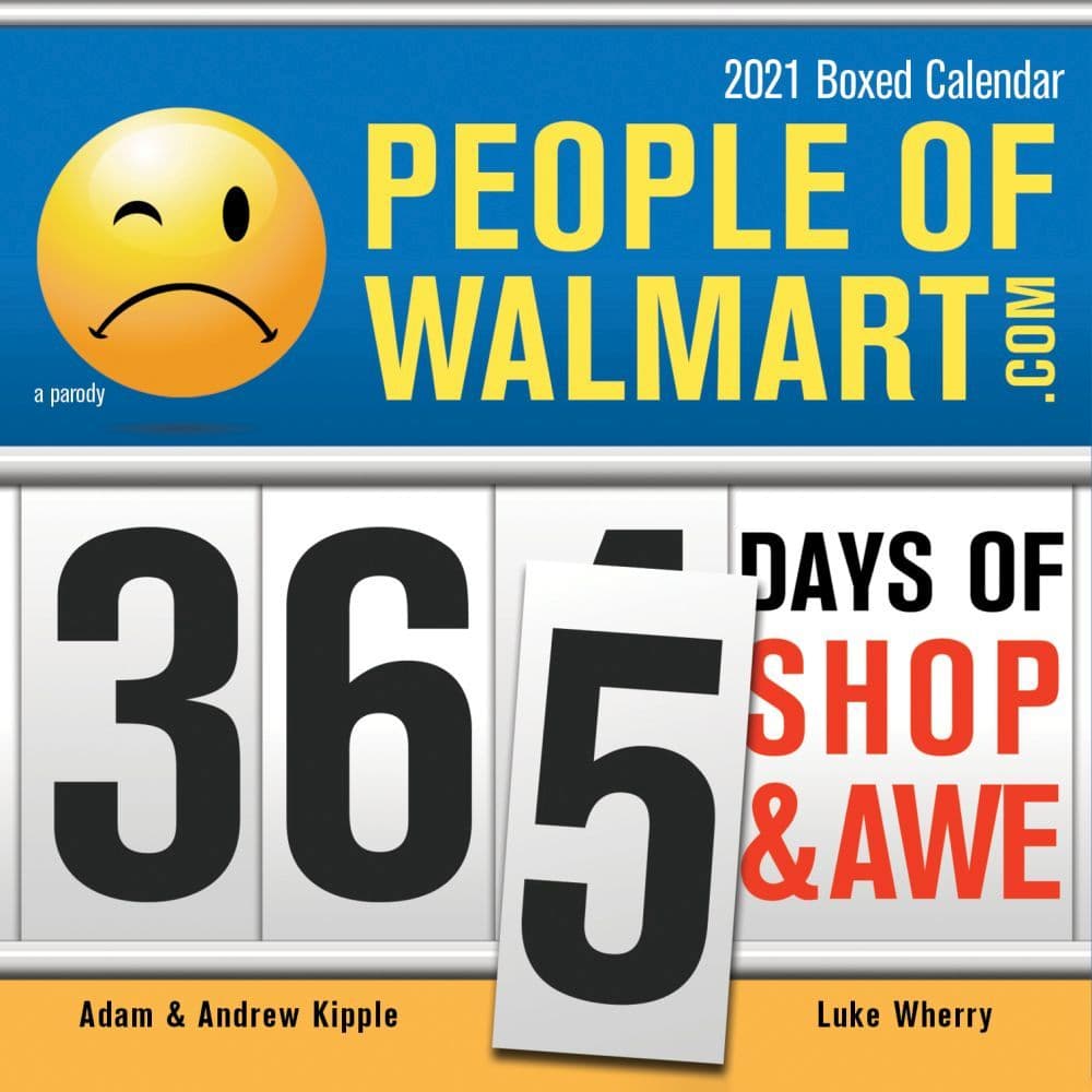 People of Walmart Desk Calendar