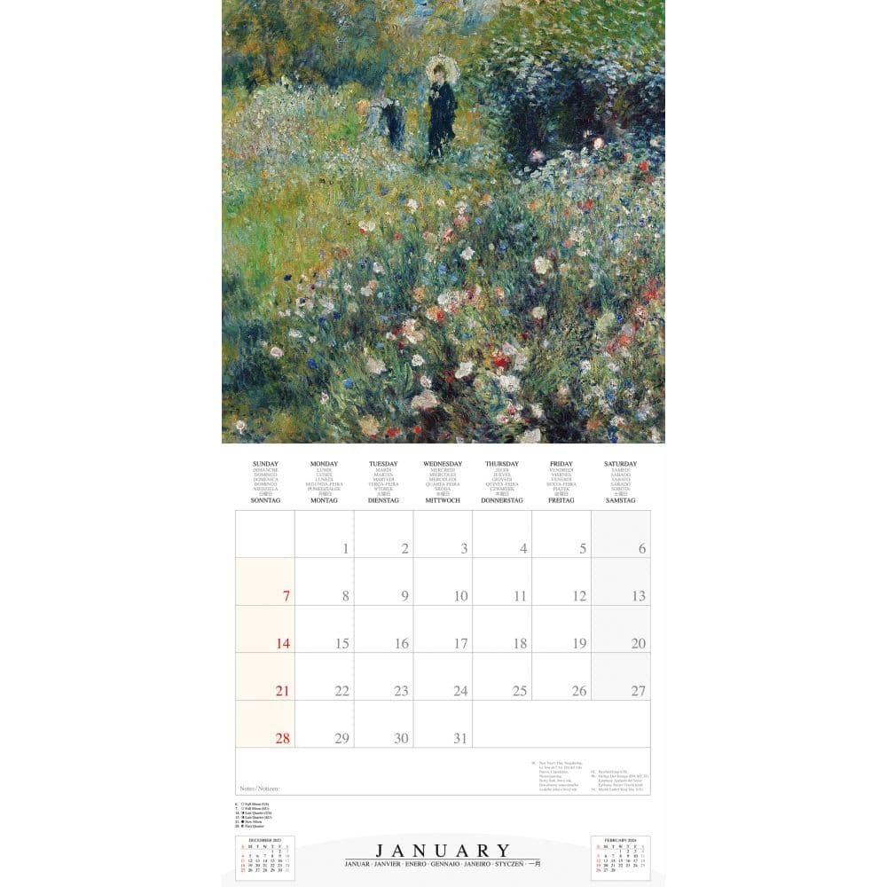 Women And Their Gardens 2024 Wall Calendar Second Alternate Image width=&quot;1000&quot; height=&quot;1000&quot;