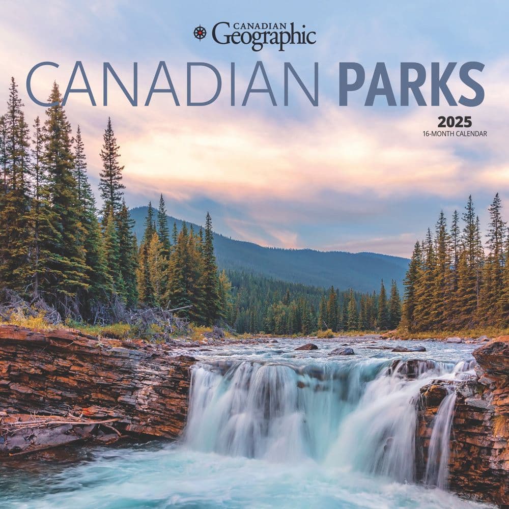 Canadian National Parks 2025 Wall Calendar Main Image