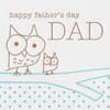 image Owl and Kid Father&#39;s Day Card Fourth Alternate Image width=&quot;1000&quot; height=&quot;1000&quot;
