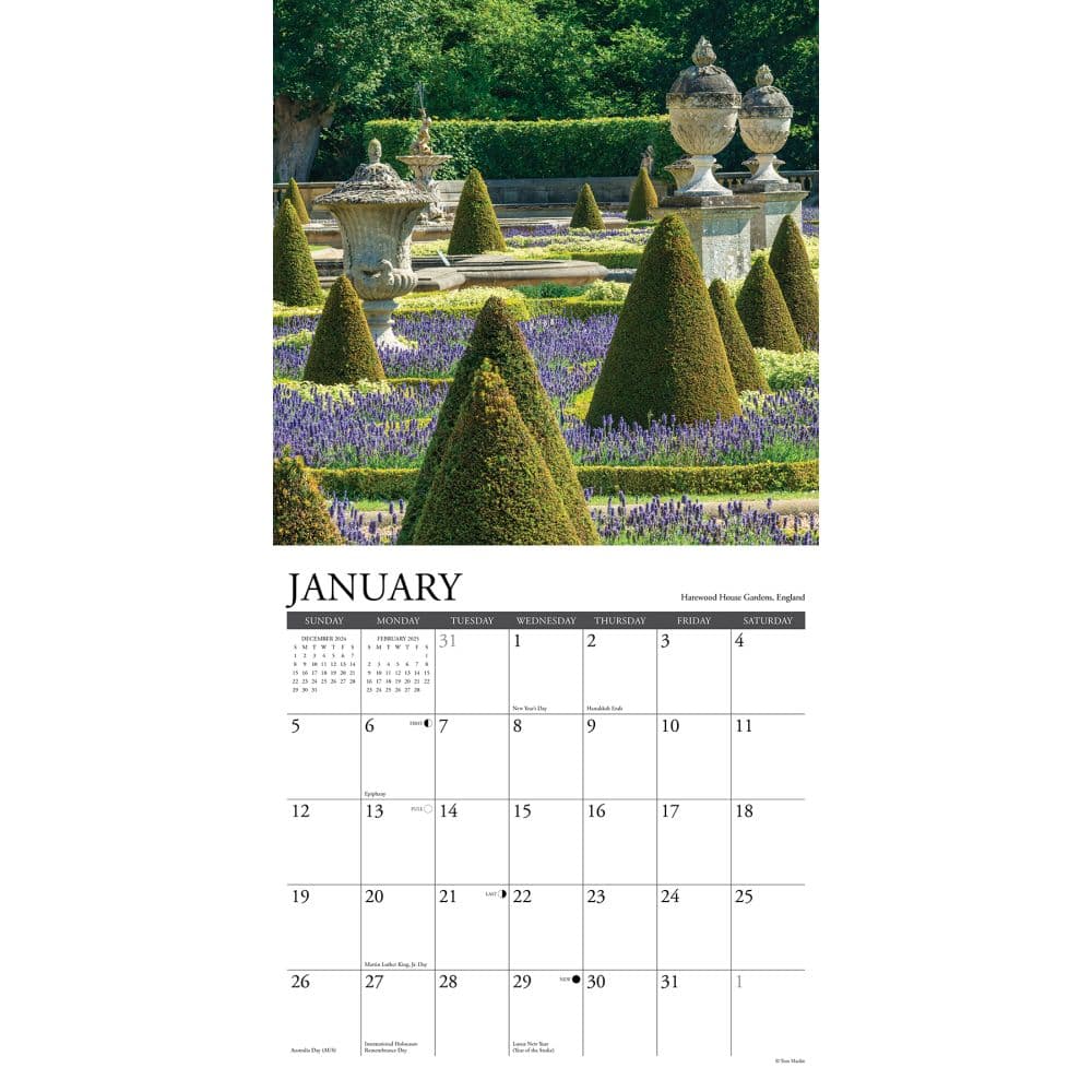 Garden View 2025 Wall Calendar Second Alternate Image width="1000" height="1000"