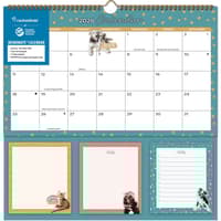 image Rachael Hale Loveable Animals 2026 Memomate Spiral Wall Calendar Main Product Image