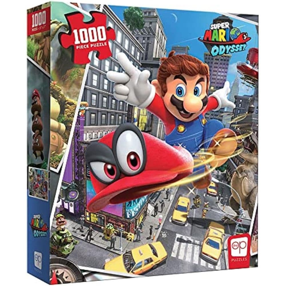 Super Mario Odyssey Snapshots 1000 Piece Puzzle Main Product Image width="1000" height="1000"