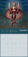 image Dragons Stokes 2024 Wall Calendar September