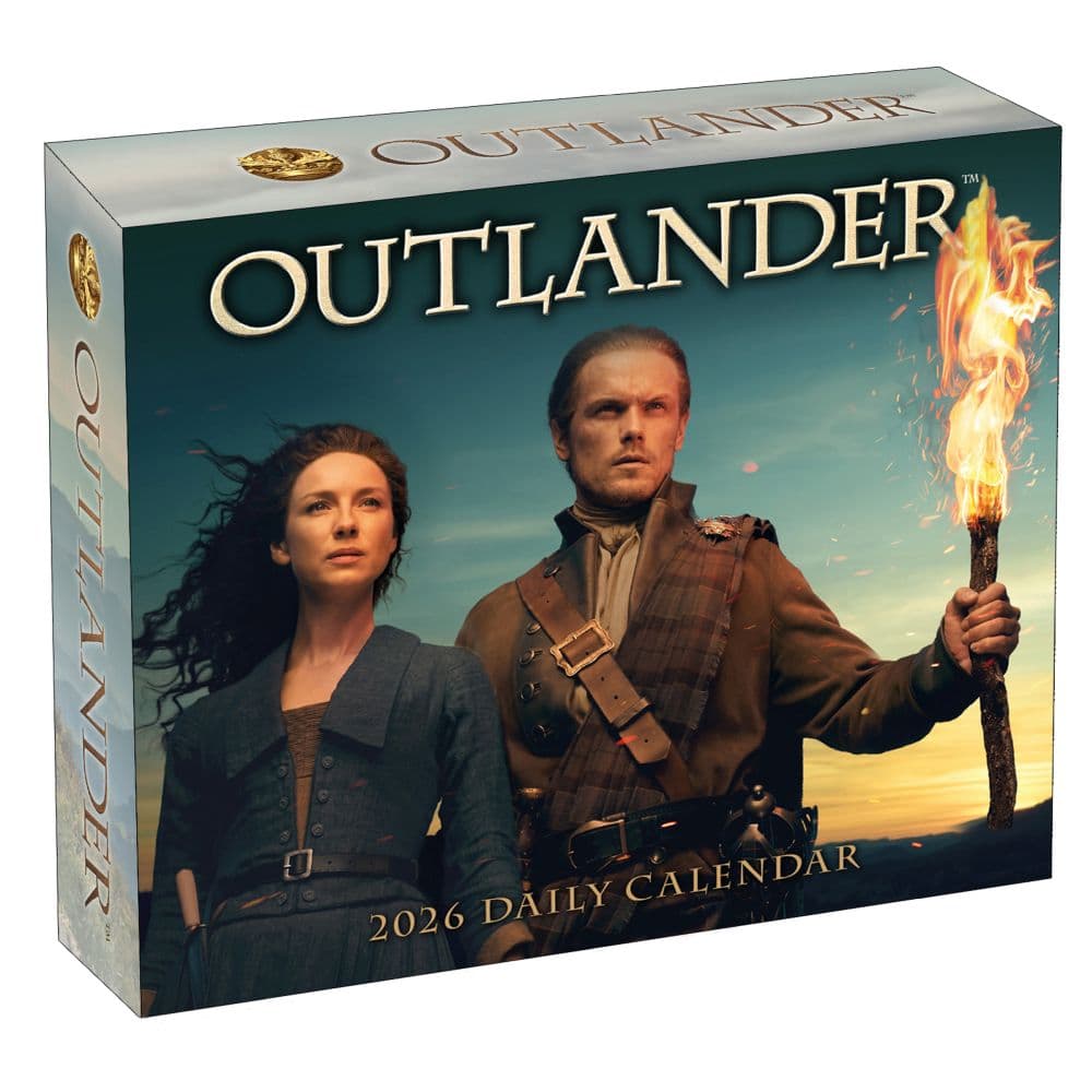 Outlander 2026 Desk Calendar Main Product Image