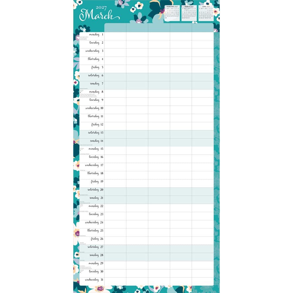 Moms Family Planner 2027 Wall Calendar Second Alternate Image