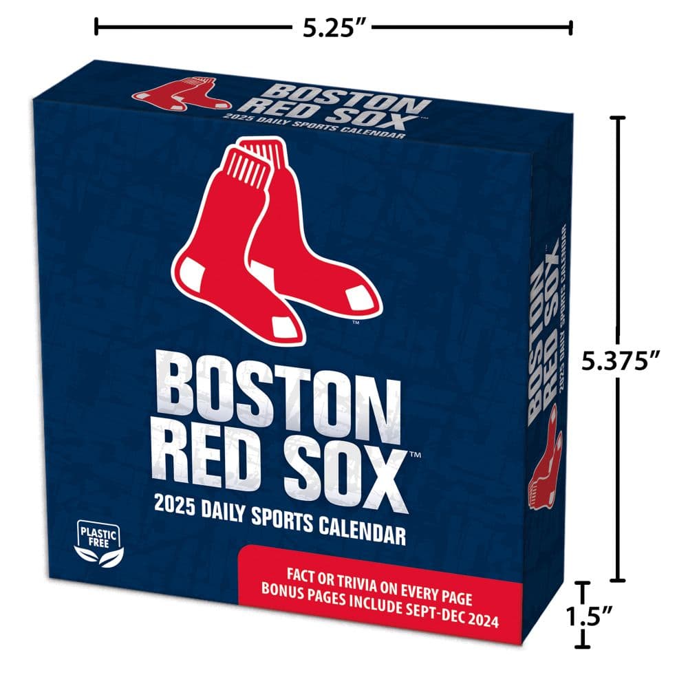 MLB Boston Red Sox 2025 Desk Calendar Fifth Alternate Image