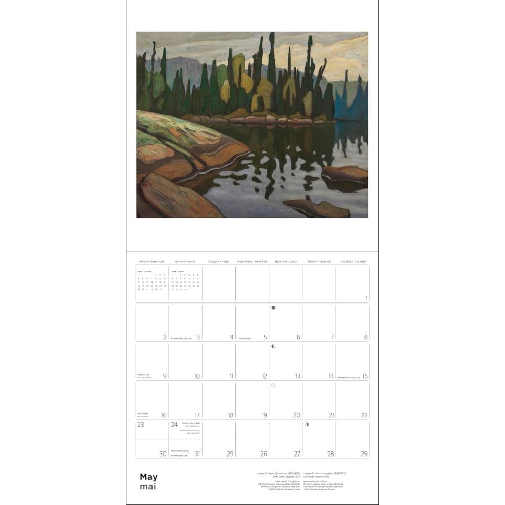 Group of Seven 2027 Wall Calendar Third Alternate Image