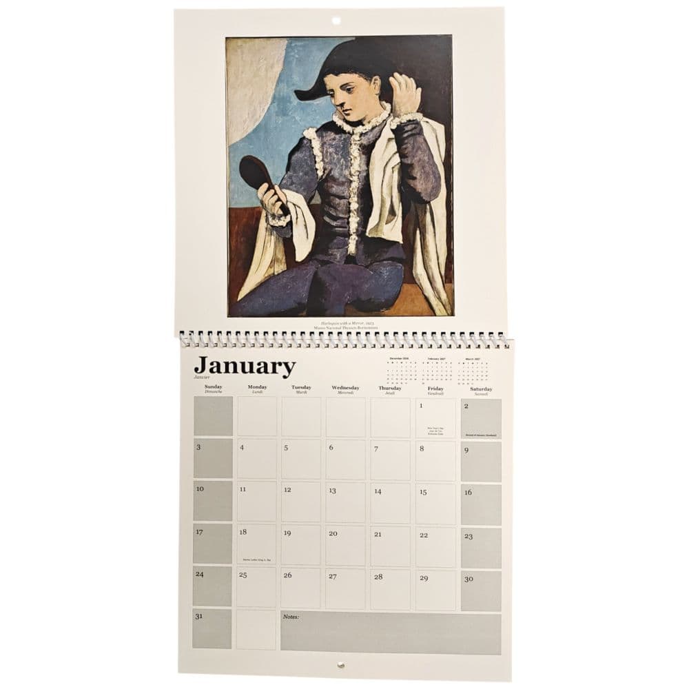 Picasso Square 2027 Wall Calendar Second Alternate Image