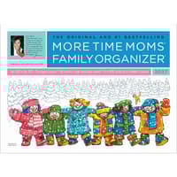 image More Time Moms Family Organizer 2027 Wall Calendar Main Product Image