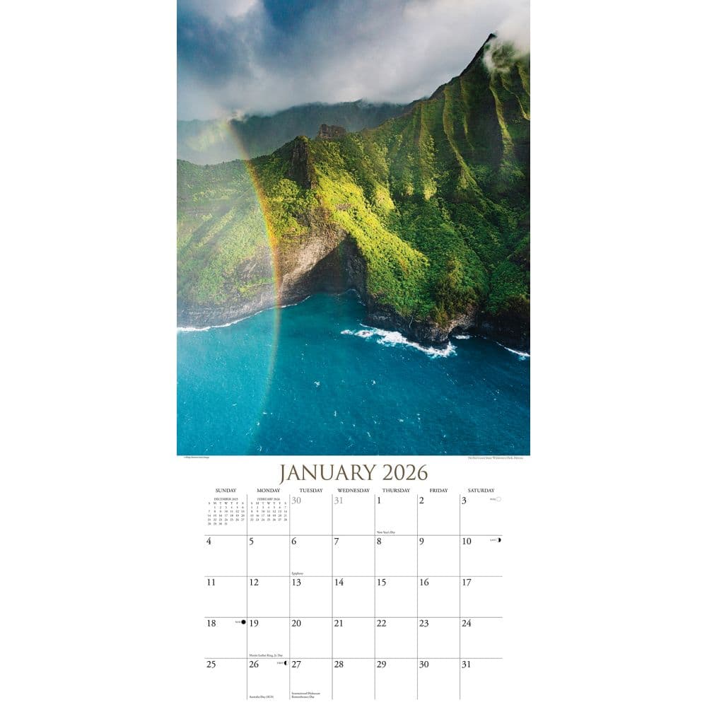Scenic America 2026 Wall Calendar Second Alternate Image