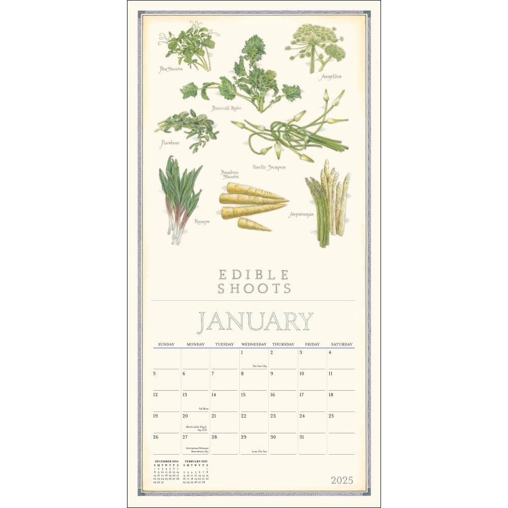 Farmers Market 2025 Wall Calendar First Alternate Image
