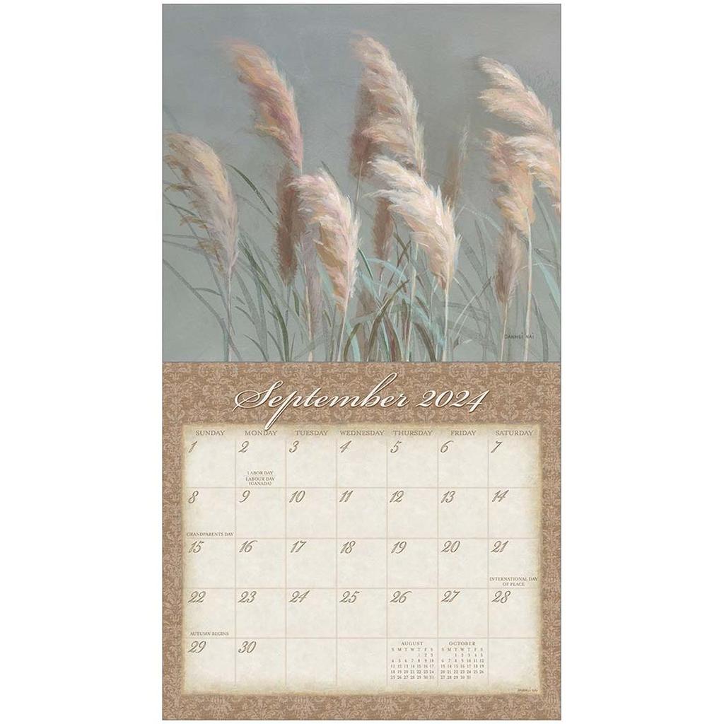 Tranquility 2024 Wall Calendar