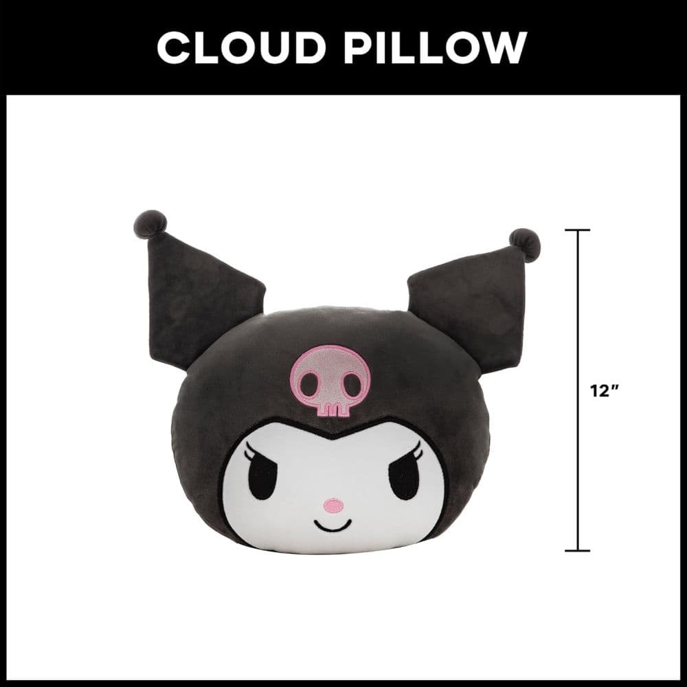 Kuromi Cloud Plush Pillow Fourth Alternate Image