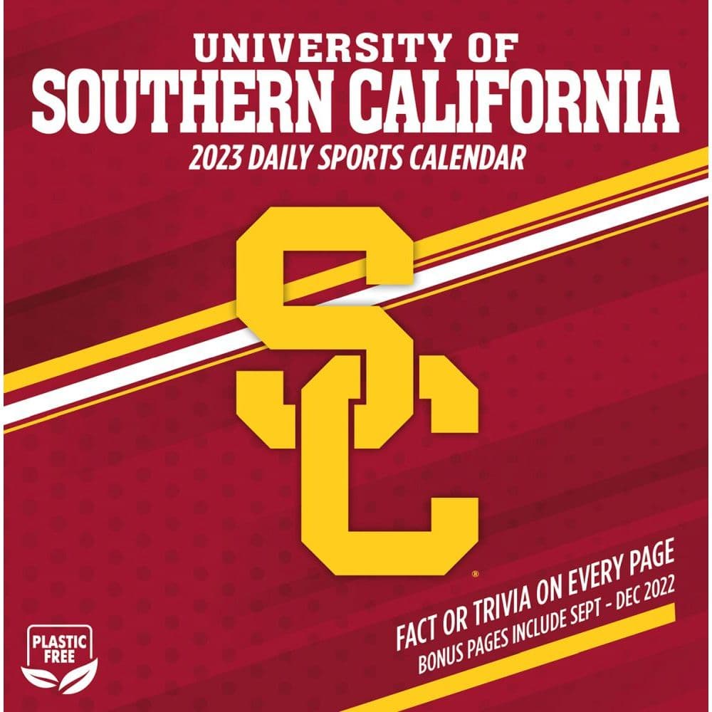 USC Trojans 2023 Desk Calendar - Calendars.com