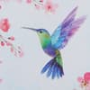 image Hummingbird and Cherry Blossom Enclosure Card Fourth Alternate Image width=&quot;1000&quot; height=&quot;1000&quot;