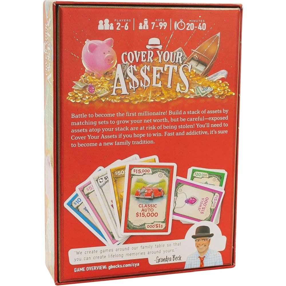 Cover Your Assets Card Game First Alternate Image 