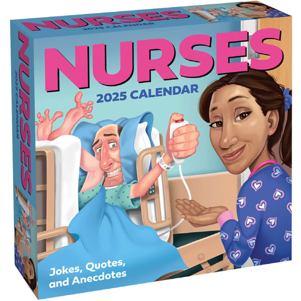 Nurses 2025 Desk Calendar Main Product Image width=&quot;1000&quot; height=&quot;1000&quot;