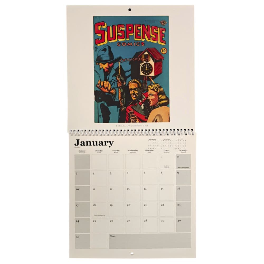 Classic Comic 2027 Wall Calendar Second Alternate Image