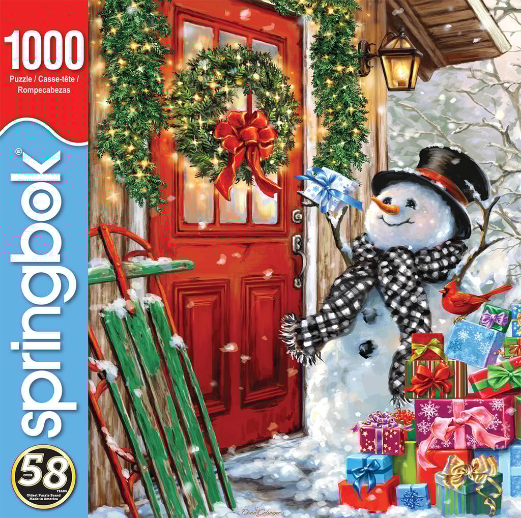 Delivering Gifts 1000 Piece Puzzle Main Product Image