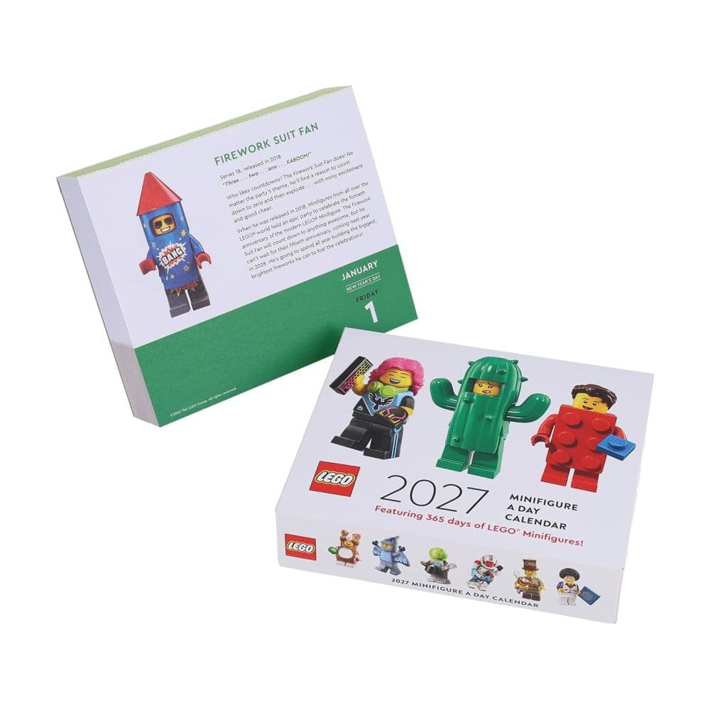 LEGO Mini Figure a Day 2027 Desk Calendar Eleventh Alternate Image