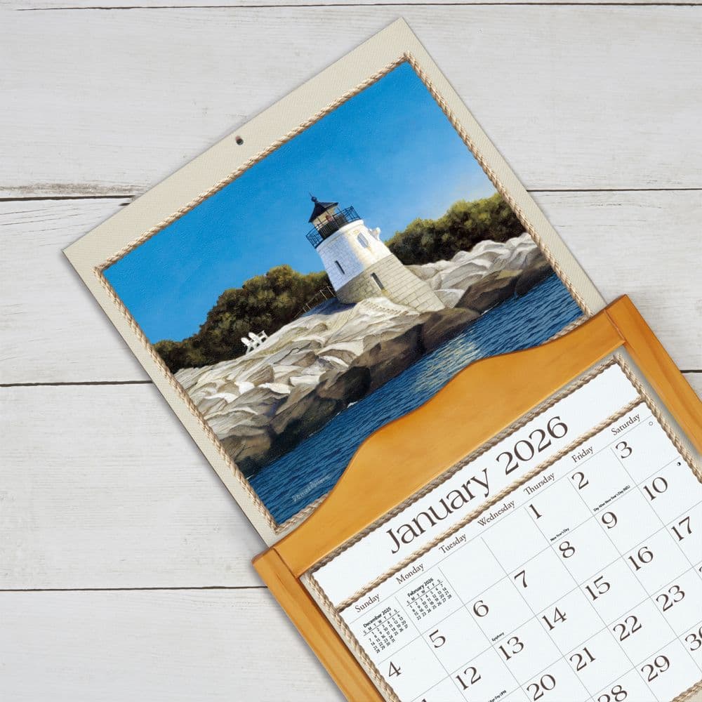 Seaside 2026 Wall Calendar by Daniel Pollera_ALT4