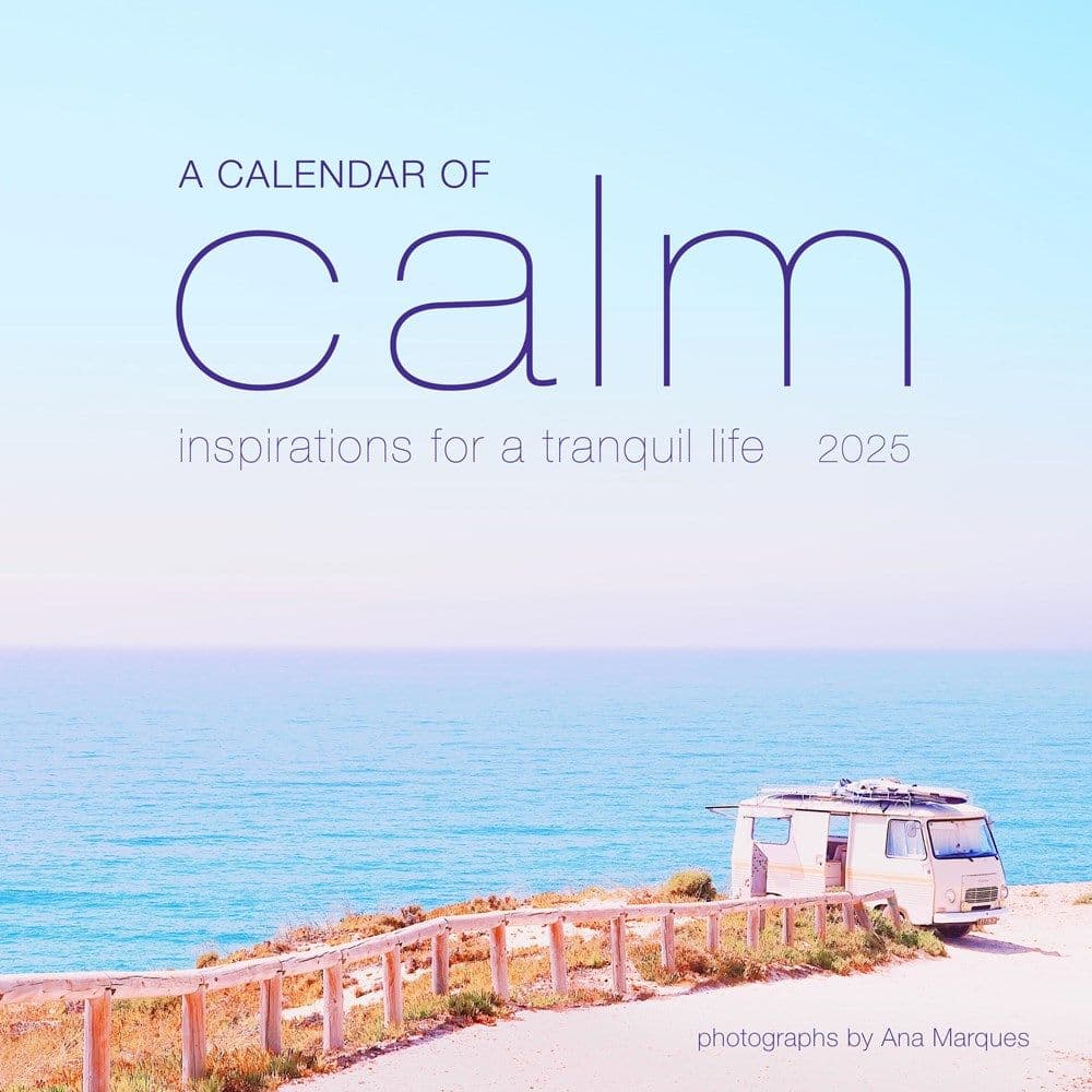 Calm Inspirations 2025 Wall Calendar Main Image