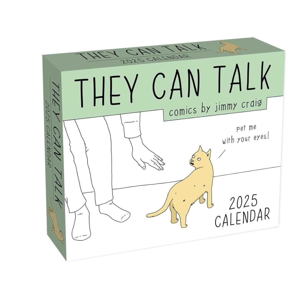 They Can Talk Comic 2025 Desk Calendar Main Product Image width=&quot;1000&quot; height=&quot;1000&quot;