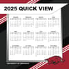 image COL Arkansas Razorbacks 2025 Desk Calendar Third Alternate Image