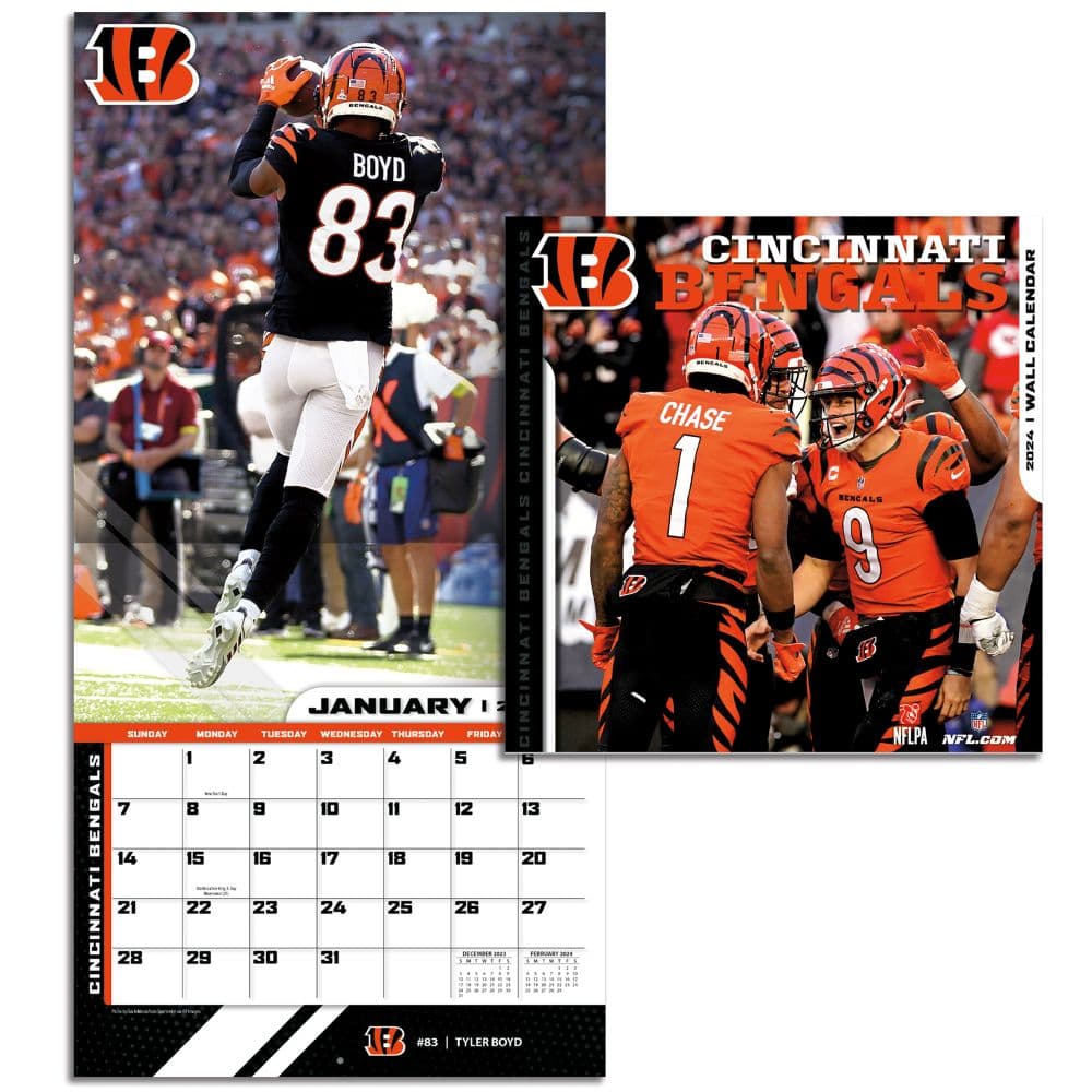 2024 Bengals Calendar Sadie Collette