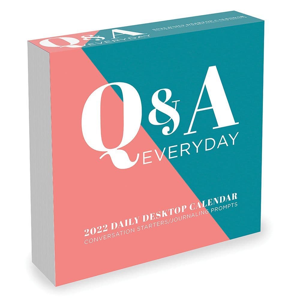 Q and A Every Day 2022 Daily Desk Calendar
