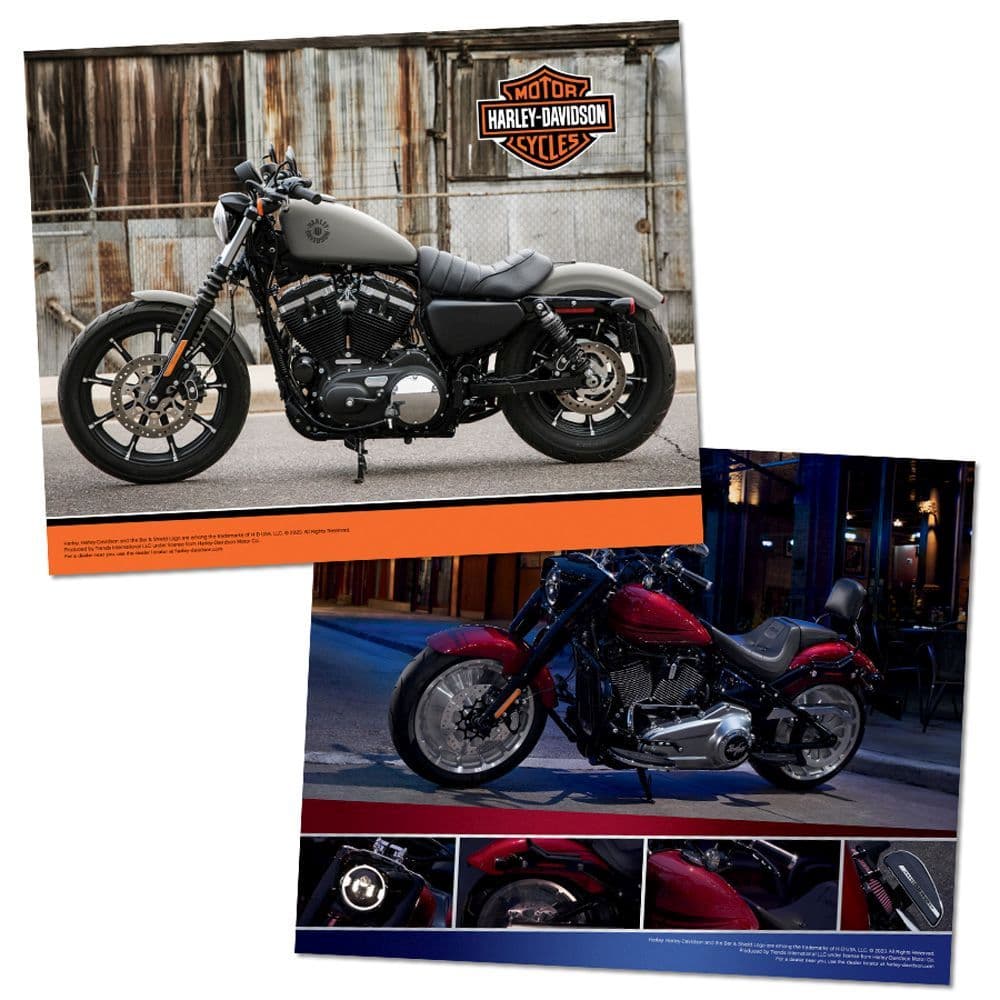 Harley Davidson Collectors Ed Wall Calendar