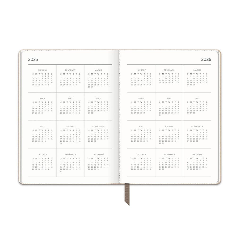 Desert Taupe Textured 2026 Planner Second Alternate Image